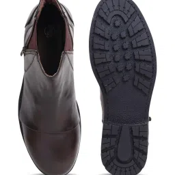 Apsis Men's Brown Chelsea Boots image 4