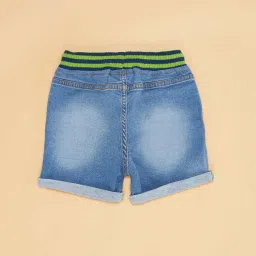 Pantaloons Baby Blue Regular Fit Shorts image 4