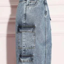 Miss Chase Blue Skirt image 4