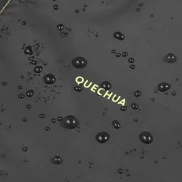 Quechua By Decathlon Boys Grey & Khaki Waterproof Hiking Zip Jacket image 4