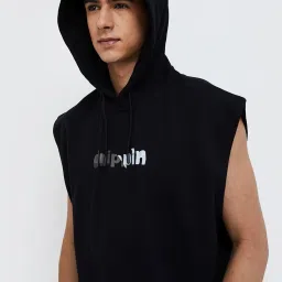 forca by lifestyle Forca Black Regular Fit Printed Sweatshirt image 4