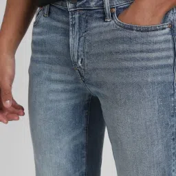 American Eagle Sky Blue Regular Fit Jeans image 4