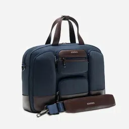 Scarters Terminal Navy Nylon Medium Messenger Bag image 4