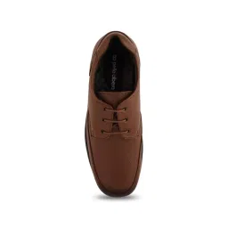Pelle Albero Men's Brown Derby Shoes image 3