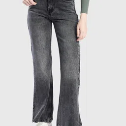 The Roadster Lifestyle Co Cotton Bootcut Washed Jeans-picture-30