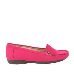 Shoetopia Kids Pink & Beige Casual Loafers-image-30