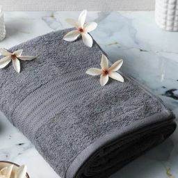Monte Carlo Jazz Grey Cotton Towel-picture-6