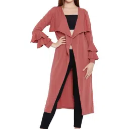 Hypernation Brown Cotton Shrug image 4