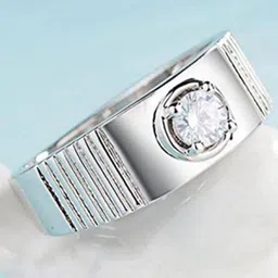 MEENAZ Silver-Plated AD Studded Adjustable Finger Ring-picture-43