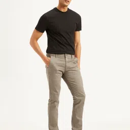 levi's Men's Taupe Slim Fit Chinos image 4