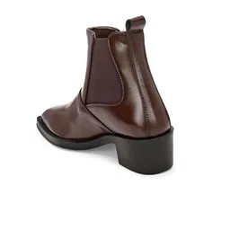 The Roadster Lifestyle Co Men Square Toe Chelsea Boots image 3