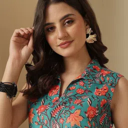 Anouk Rustic Women Ethnic Motifs Sleeveless Kurtis-picture-14