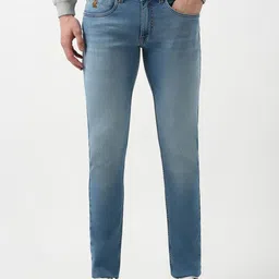 Peter England Casuals Men Skinny Fit Heavy Fade Jeans-image-66