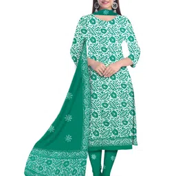 Farooq Dyeing Floral Printed Pure Cotton Unstitched Dress Material-picture-34