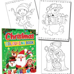 dreamland publications Christmas Colouring Book for Kids Ages 4-8 Years - English image 5