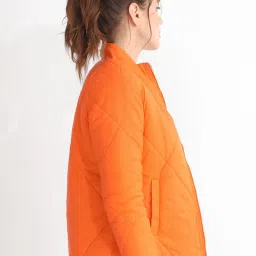 RAREISM Grey Nylon Solid Long Sleeves Jacket image 4