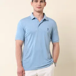 U.S. Polo Assn. Blue Slim Fit Polo T-Shirt image 4