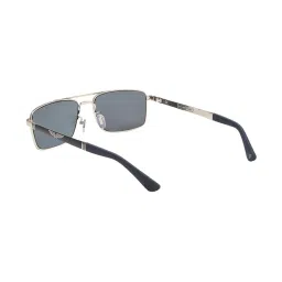 Police Blue Rectangular Sunglasses For Men image 4