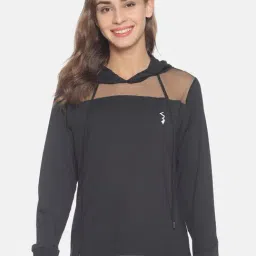 Campus Sutra Black Hooded Jacket-picture-24