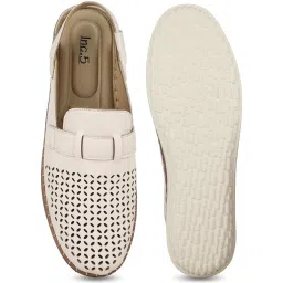 Inc.5 Women's Cream Sling Back Sandals image 4