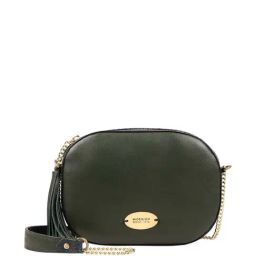 Hidesign Fl Exclusive Green Solid Medium Sling Handbag-picture-21
