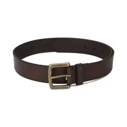 American Eagle Brown Leather Casual Belt for Men-picture-8