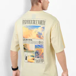 The Roadster Life Co. Printed Relaxed Fit Pure Cotton T-shirt-picture-12