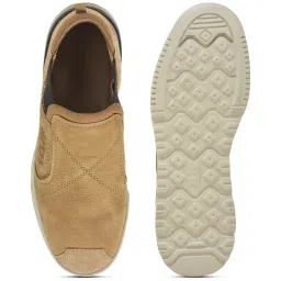 Woodland Mens Camel Slip-On Shoes image 4