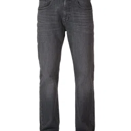 Selected Homme Grey Cotton Bootcut Jeans image 4