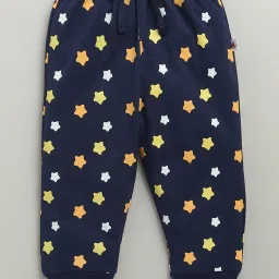 Bumzee Boys Navy Cotton Printed T-Shirt with Pyjama image 4