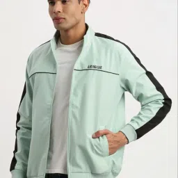 showoffff Showoff Sea Green Slim Fit Jacket image 4