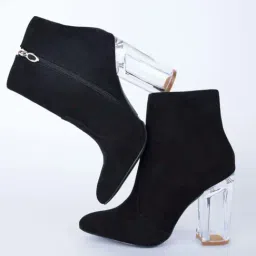 Shoetopia Kids Black Casual Boots-picture-21