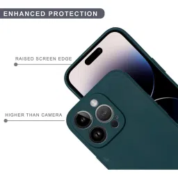 Sprig TPU Matte Back Cover for APPLE iPhone 14 Pro (Green) image 4