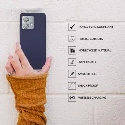 Sprig Back Cover for Motorola Edge 40 Neo (Blue) image 4