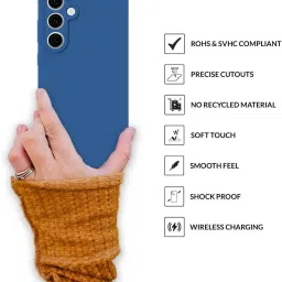 Sprig Back Cover for SAMSUNG GALAXY S24 FE 5G (Blue) image 4