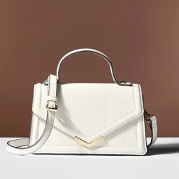 Accessorize London Cream Textured Handbag-picture-20