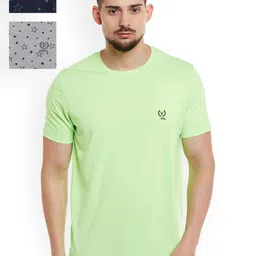 mack jonney VIMAL JONNEY Pack of 3 Slim Fit T-shirts-picture-42