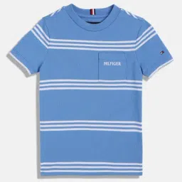 Tommy Hilfiger Boys Blue T-Shirt-image-65