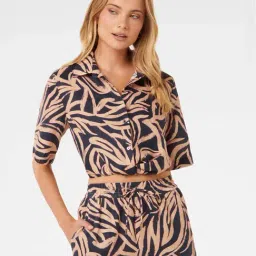 Forever New Taylor Crop Twist Shirt-image-4