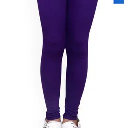 FRENCH KLEIDER Girls Pack Of 2 Mid-Rise Chudidar-Length Leggings-picture-51