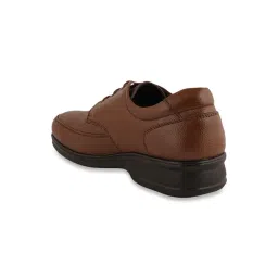 Pelle Albero Men's Brown Derby Shoes image 5