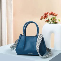 Accessorize London Blue Solid Handbag-picture-47