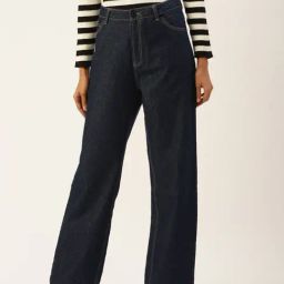 Bene Kleed Navy Regular Fit High Rise Jeans-picture-10