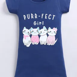 Todd N Teen Girls Printed Nightdress-image-61