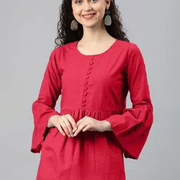 KALINI Bell Sleeve Cotton Top-picture-28