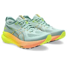 ASICS Women Gel-Kayano 31 Light Celadon/Safety Yellow Running Shoes-picture-15