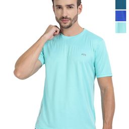 FTX Men Pack of 4 Solid Round Neck T-shirts-picture-25