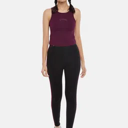 Ajile by Pantaloons Maroon Print Tank Top image 3