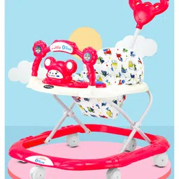 Little Olive Musical Activity Walker with Parental Handle - Red-image-38