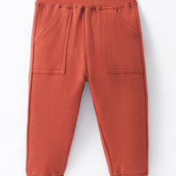 Zero Interlock Knit Full Length Solid ColorLounge Pant - Orange-picture-44